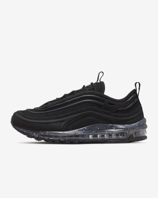 Save: 41% off. Air Max 97 Black | Air Max 97 Black | Air Max 97 Black | Hidden lacing system delivers a streamlined look.