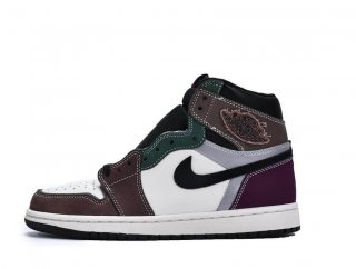 Save: 37% off. Brown Jordan 1. The sneaker is fitted with a black Swoosh on the side.