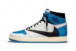 Fragment x Travis Scott x Air Jordan 1 High OG Military