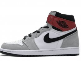 Jordan 1 Mid Light Smoke Grey