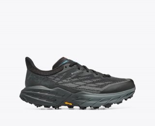 Take on any winter adventure confidently with the Hoka Speedgoat 5 GTX Spike, featuring enhanced traction with 12 tungsten carbide spikes.