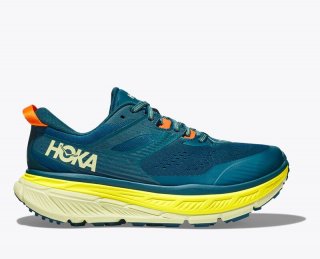 Save: 40% off. MEN\'S Hiking All Terrain Running Shoes / Engineered mesh with recycled polyester fibers: Hoka Stinson 6.