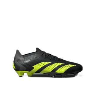 The adidas Predator Accuracy Injection.1 Low FG Cleats, designed for game-defining moments and made with recycled materials.