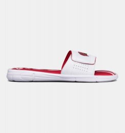 UA Ignite V Collegiate White / White