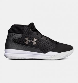 UA Jet Mid Affordable in our Men\'s Basketball Shoes hot selling department. Style 3020224-001 and Price $75.00 Holiday Sale. Premium sports clothing websites.