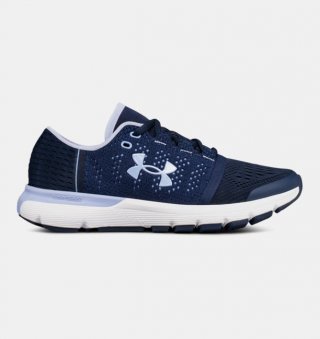 UA SpeedForm® Gemini Vent On Sale in our Women\'s Running Shoes Final Markdowns sale department. Style 3020663-400 and Price $120.00 Holiday Sale. the rock Under Armour sponsor.