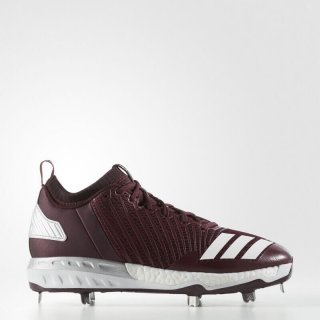 The adidas Boost Icon 3 Cleats in Maroon provide reliable support and stability, empowering you to perform your Premium on the baseball diamond.