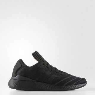 The adidas Busenitz PureBOOST Primeknit Shoes Black combine heritage-inspired design with modern technology, offering responsive cushioning.