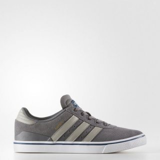 The adidas Busenitz Vulc Shoes Grey, are built to endure football games on Thanksgiving and the excitement of the Egg Bowl, offering durability.