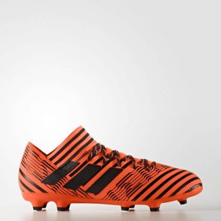 Unleash unruly agility like Michael Penix Jr in the adidas Nemeziz 17.3 FG Cleats Orange, designed for firm ground dominance.