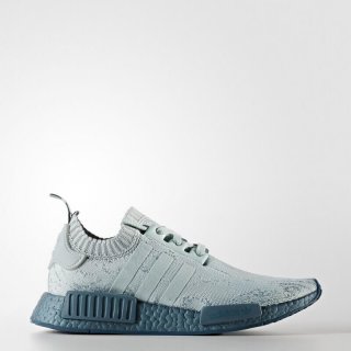 These adidas NMD_R1 Primeknit Shoes in Green embody a progressive, premium, and pioneering approach to streetwear.