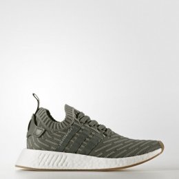adidas NMD_R2 Primeknit Shoes Green