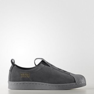 The adidas Superstar BW Slip-On Shoes Grey take inspiration from the iconic sneaker\'s street-chic legacy, later making a mark in the world of hip-hop.