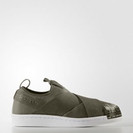 adidas Superstar Slip-on Shoes Green