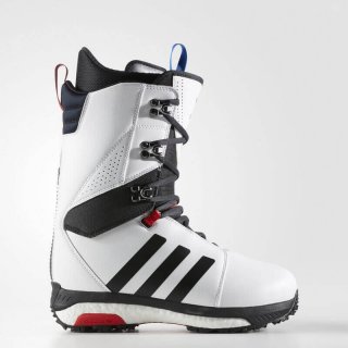 The adidas Tactical ADV Boots in White, blending innovative tech, personalized comfort, and authentic style for superior snowboarding performance.