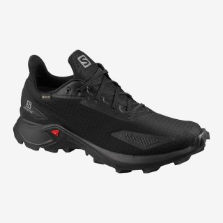 Salomon ALPHACROSS BLAST GTX Trail Running Shoes: The Gore-Tex membrane will keep your feet Comfortable and dry, whether you\'re racing through muddy puddles or caught out by a sudden rain storm.