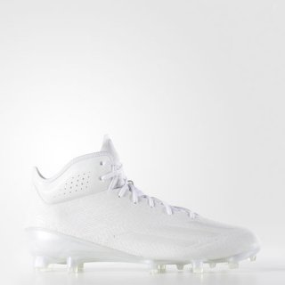 The adidas adizero 5-Star 5.0 Mid Football Cleats offer a balance of quickness and stability for football players.