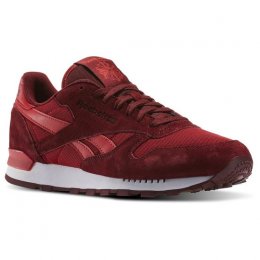 Reebok Classic Red Leather Sneakers