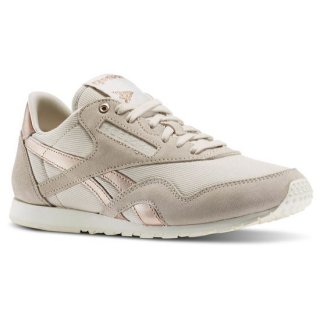 Save: 24% off. Reebok Classic Nylon Slim Metallics Packv factory Official Store stores. Nylon and suede upper for comfort.