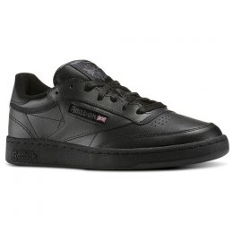 Reebok Club C 85 Black Skateboard Shoes