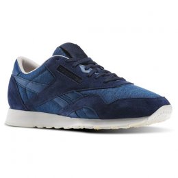 Reebok Classic Nylon Blue Shoes