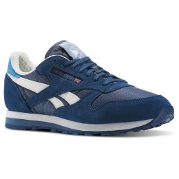 Reebok Classic Leather Navy Sneakers