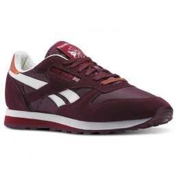 Reebok Classic Leather Camp Maroon Shoes
