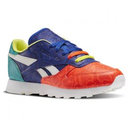 Reebok Women's Shoes Classic Leather Graphic