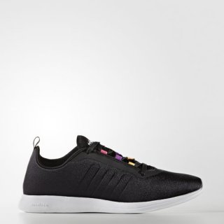 Elevate your style and comfort with the adidas Cloudfoam Pure Sneakers for girls, bright eyelets, and cloudfoam cushioning for ultimate comfort.