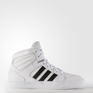 adidas Raleigh Mid Shoes. These girls\' shoes re-create old-school basketball sneakers with a modern feel.