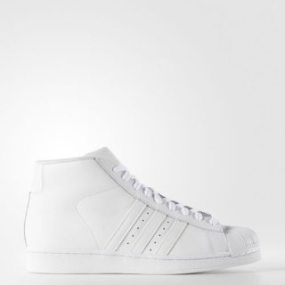 Step up your sneaker game with the adidas Pro Model Shoes, a contemporary take on the iconic adidas Superstar shoe.