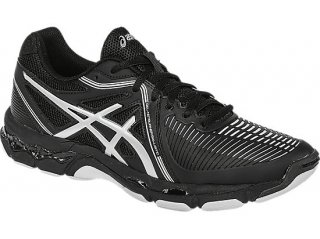 Asics GEL-Netburner Ballistic for sale. The Asics GEL-Netburner Ballistic Black/Silver B507Y 9093 has become very popular. Good volleyball shoes.