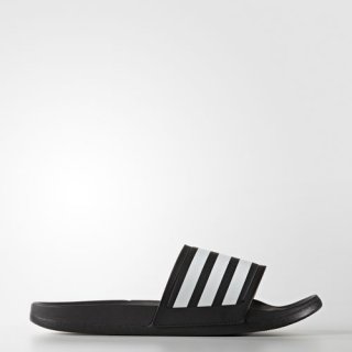 The adidas adilette Ultra Slides provide comfort and style with a durable synthetic bandage upper, contoured footbed, and excellent grip synthetic outsole.
