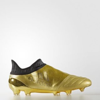 Become the ultimate gamechanger on the pitch with adidas X 16+ Purechaos Space Craft FG Cleats, featuring a limited-edition design, premium leather construction