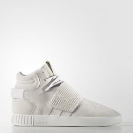 adidas Tubular Invader Strap Shoes White