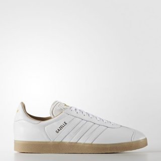 Step into classic style with adidas Gazelle Shoes for Sale, featuring a leather upper, serrated 3-Stripes, and a gum rubber outsole for timeless appeal.