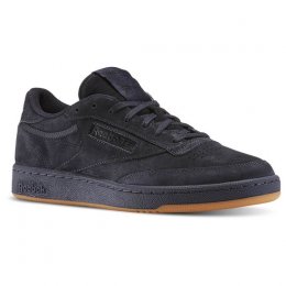 Reebok Club C 85 TG Black Gum Shoes