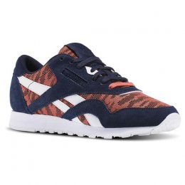 Reebok Running Shoes Classic Nylon Sail Away