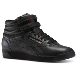 Reebok Freestyle Hi Og Lux Classics Shoes Black