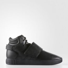 adidas Tubular Invader Strap Shoes All Black