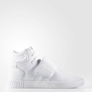 Stand out from the crowd with adidas Tubular Invader Strap Shoes All White, wide midfoot strap, and comfortable jersey lining for a stylish and comfortable fit.