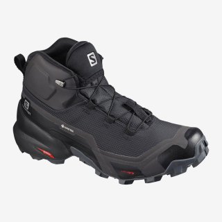 Salomon CROSS HIKE MID GTX Women Hiking Shoes: This mid-height shoe not only supports your ankle, resistant anti-debris mesh and rubber stone guard.