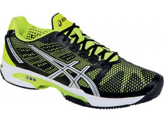 Explore Asics GEL-Solution Speed 2 Clay Court online. This Asics GEL-Solution Speed 2 Clay Court Onyx/Flash Yellow/Silver E401Y 9907 is very popular with youngsters.