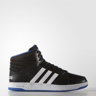 Get the Ideal mix of style and versatility with the adidas Hoops VS Mid Shoes, featuring a leather-look upper, standout color contrast.