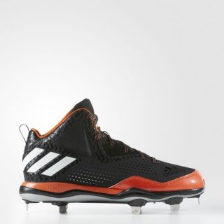 Achieve optimal midfoot support and stability with the internal shank in adidas PowerAlley 4 Mid Cleats.