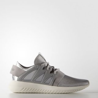 The adidas Tubular Viral Shoes Sale, featuring a sleek metallic neoprene upper and distinctive design details for a bold and feminine look.