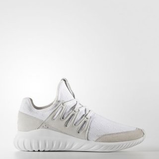 adidas Tubular Radial Primeknit Shoes, featuring a deconstructed design, snug fit, and lightweight cushioning for a modern and stylish look.