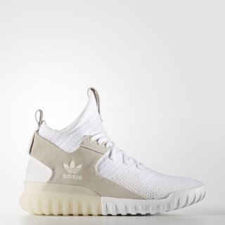 The adidas Tubular X Primeknit Sneakers, a fusion of \'90s style and modern streetwear with a breathable Primeknit upper and style.