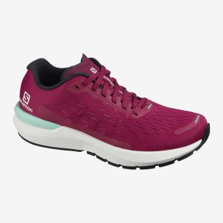 Women\'s Salomon SONIC 3 BALANCE W Running Shoes: The road-specific, lightweight Sensifit upper fits the contours of your foot, gently securing it in place, for dynamic comfort with no added weight.