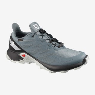 Salomon SUPERCROSS BLAST GTX Trail Running Shoes: Drawing on our trail running expertise, we’ve brought together all your off-road essentials: adjustable foothold, protection and durability.